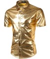 Monki Metallic Shirt