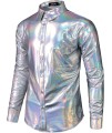 Monki Metallic Shirt